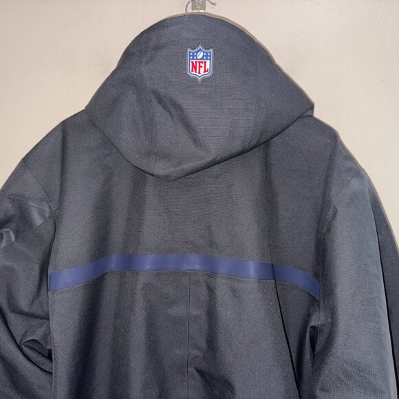 Nike NFL Los Angeles Rams Team Issue PE Storm-Fit Sideline Wind Rain Jacket 2XL - Picture 9 of 15
